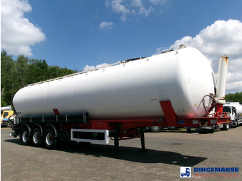 Бус самосвал Feldbinder Powder tank alu (tipping) 63 m3: снимка 2
