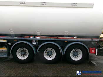 Полуремарке цистерна LAG Fuel tank alu 44.5 m3 / 6 comp + pump: снимка 5