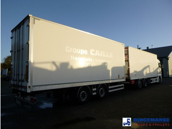 Камион фургон MAN TGX 26.440 6X2 high volume + Fruehauf closed box trailer: снимка 4