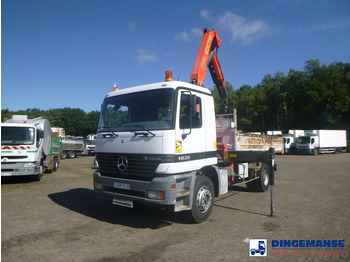 Камион с кран MERCEDES-BENZ Actros 1835
