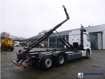 Мултилифт с кука камион Mercedes-Benz Actros 2843 6x2 Hyva container hook 20t: снимка 4