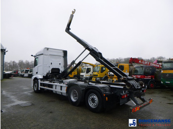 Мултилифт с кука камион Mercedes-Benz Actros 2843 6x2 Hyva container hook 20t: снимка 3