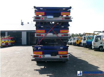 Контейнеровоз/ Сменна каросерия камион Montracon Stack - 3 x container chassis 20-30-40-45 ft: снимка 5