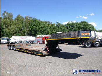 Нискорамна площадка полуремарке Nooteboom 3-axle lowbed trailer 33 t / extendable 8.5 m: снимка 2