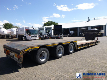 Нискорамна площадка полуремарке Nooteboom 3-axle lowbed trailer 33 t / extendable 8.5 m: снимка 4