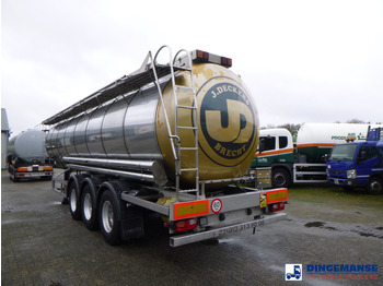 Полуремарке цистерна Parcisa Chemical tank inox L4BH 30 m3 / 1 comp / ADR 30/03/24: снимка 2