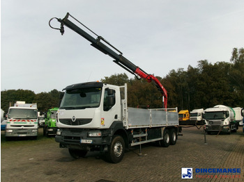 Камион с кран RENAULT Kerax 380