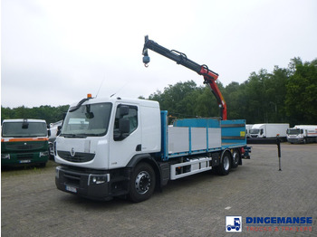 Камион с кран RENAULT Premium 340