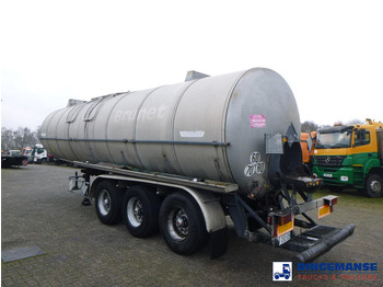 Полуремарке цистерна Trailor Heavy oil / bitumen tank steel 31.1 m3 / 1 comp: снимка 3