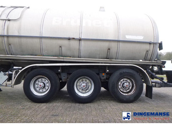 Полуремарке цистерна Trailor Heavy oil / bitumen tank steel 31.1 m3 / 1 comp: снимка 5