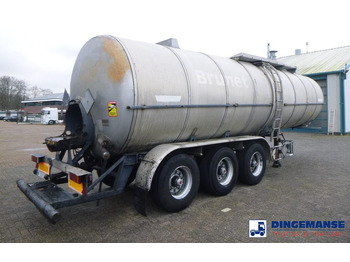 Полуремарке цистерна Trailor Heavy oil / bitumen tank steel 31.1 m3 / 1 comp: снимка 4