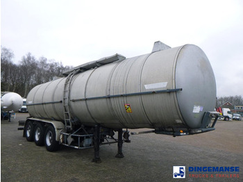Полуремарке цистерна Trailor Heavy oil / bitumen tank steel 31.1 m3 / 1 comp: снимка 2