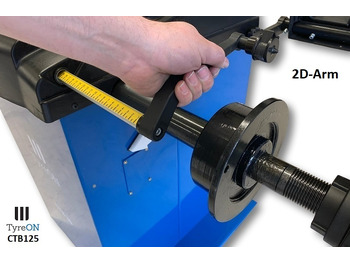 Оборудване за гаражи/ Работилници CTB125 wheel balancer, 5 ALU and 2 Steel programs - Auto input Distance + Diameter - 230V: снимка 5