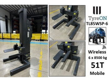 Оборудване за гаражи/ Работилници TL85W-6 51T wireless - 6 x 8,5 T - battery 24V DC / 3 kW per column - Spark proof, welding, cutting and grinding: снимка 2
