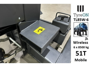 Оборудване за гаражи/ Работилници TL85W-6 51T wireless - 6 x 8,5 T - battery 24V DC / 3 kW per column - Spark proof, welding, cutting and grinding: снимка 5