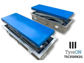 Оборудване за гаражи/ Работилници TSC3500X2iL In floor scissor lift - Double extensions - Recessed containers: снимка 2