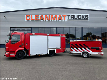 Пожарна кола DAF FA 45 LF 150 Brandweer materiaalwagen + Mucar M5A-FOX Brandweer materiaal aanhangwagen: снимка 2