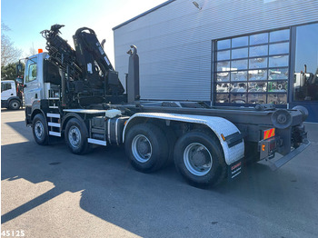 Мултилифт с кука камион, Камион с кран DAF FAD 85 CF 460 8x4 Hiab 16 Tonmeter laadkraan: снимка 2