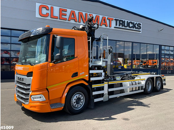 Мултилифт с кука камион, Камион с кран DAF FAN XD 450 Euro 6 HMF 23 Tonmeter laadkraan: снимка 2