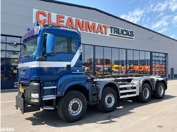 Камион с кабелна система MAN TGS 43.440 8x8 HTS 30 Ton containersysteem: снимка 2