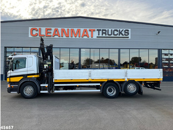 Камион с кран Scania P 360 Atlas 16 Tonmeter laadkraan: снимка 3