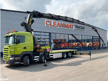 Камион с кран SCANIA R 420
