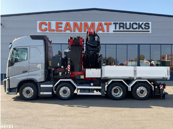 Камион с кран Volvo FH 540 Fassi 165 Tonmeter laadkraan + Fly-Jib Just 104.869 km!: снимка 4