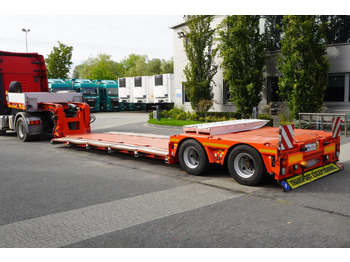 Нискорамна площадка полуремарке KÄSSBOHRER LB2 TIEF-BETT low loader semi-trailer / 16.5 m / Extendable semi-trailer / steered axles / 2 units: снимка 4 Нискорамна площадка полуремарке KÄSSBOHRER LB2 TIEF-BETT low loader semi-trailer / 16.5 m / Extendable semi-trailer / steered axles / 2 units: снимка 4