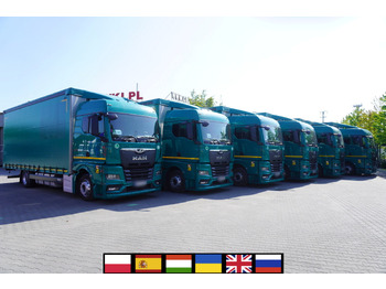 Камион с брезент MAN TGX 18.470