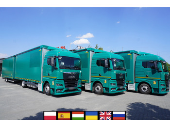 Камион с брезент MAN TGX 18.470
