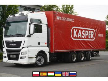 Камион с брезент MAN TGX 35.580