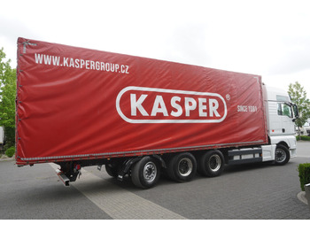 Лизинг на MAN TGX 35.580 E6 8x4 /4 / 23 EPAL tarp superstructure / 4th axle steered MAN TGX 35.580 E6 8x4 /4 / 23 EPAL tarp superstructure / 4th axle steered: снимка 5