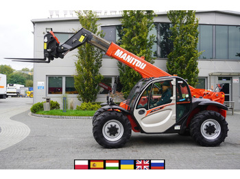 Телескопичен колесен товарач MANITOU MT 730 H