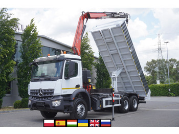 Камион с кран MERCEDES-BENZ Arocs