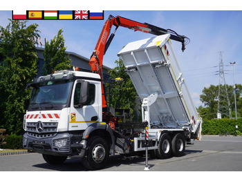Камион с кран MERCEDES-BENZ Arocs 2636