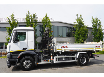 Лизинг на MERCEDES-BENZ Arocs 1833 / 87,000 km!!! / Hds HIAB X-DUO 128 B-2 / three-sided tipper MERCEDES-BENZ Arocs 1833 / 87,000 km!!! / Hds HIAB X-DUO 128 B-2 / three-sided tipper: снимка 5
