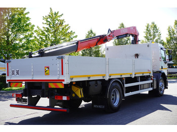 Бордови камион, Камион с кран RENAULT C280 DTI 8 / FASSI crane 5.6 T / range 8 m / Flatbed 15 EPAL: снимка 5 Бордови камион, Камион с кран RENAULT C280 DTI 8 / FASSI crane 5.6 T / range 8 m / Flatbed 15 EPAL: снимка 5