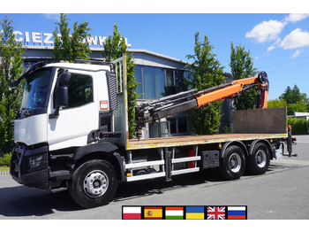 Камион с кран RENAULT C 380