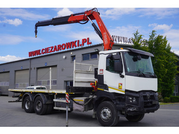 Камион с кран RENAULT T