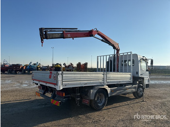Бордови камион, Камион с кран 2009 Mercedes-Benz MB 818 K 2009 Fassi F65A.23 2710 kg on 4x2 Flatbed Truck with Crane: снимка 4 Бордови камион, Камион с кран 2009 Mercedes-Benz MB 818 K 2009 Fassi F65A.23 2710 kg on 4x2 Flatbed Truck with Crane: снимка 4