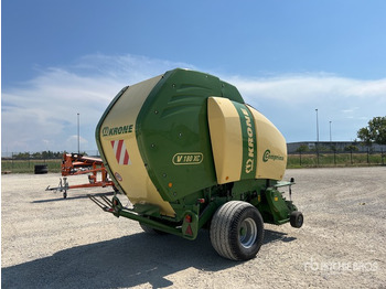 Рулонна сламопреса 2010 Krone Comprima V180 Round Baler: снимка 4
