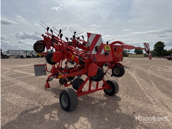 Гребло/ Сенообръщачка 2015 Kuhn GF10802TGII 10.8 m Semi-Mount 10 Rotor Faneuse Hay Tedder: снимка 3