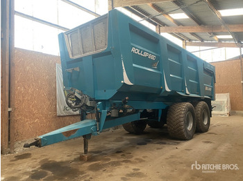 Селскостопанско ремарке самосвал 2018 Rolland Rollspeed 7845 T/A End Dump Remorque Agricole ... Grain Trailer: снимка 2
