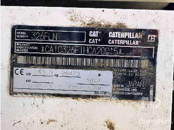 Верижен багер CAT 326FLN Pelle Sur Chenilles: снимка 5