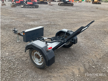 Нискорамна площадка ремарке 2015 Terex Pedestrian Roller Equipment Trailer: снимка 3