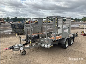 Нискорамна площадка ремарке 2020 Indespension PL3500 3 m T/A Equipment Trailer: снимка 2