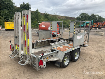 Нискорамна площадка ремарке 2020 Indespension PL3500 3 m T/A Equipment Trailer: снимка 4