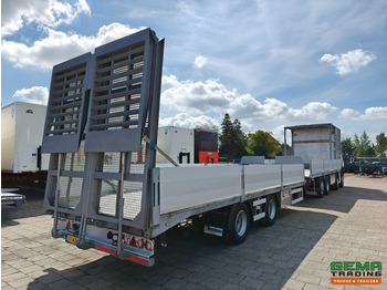 Автовоз камион DAF CF 430 FAX 8x2/6 Dagcabine Euro6D - Machine Transporter + 2assige Aanhanger - Hydraulische Rampen - Afneembare 10.000L WaterTank - 20.000km! Origineel: снимка 3