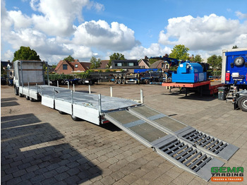 Автовоз камион DAF CF 430 FAX 8x2/6 Dagcabine Euro6D - Machine Transporter + 2assige Aanhanger - Hydraulische Rampen - Afneembare 10.000L WaterTank - 20.000km! Origineel: снимка 2