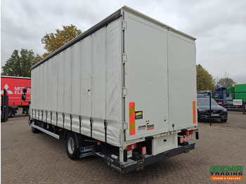 Камион с брезент DAF FA LF45.140 4x2 Dagcab Euro4 - 12T - Schuifzeilen/Geslotenbak 6.9m + Laadklep 1500kg - 66.000km Origineel! - Handgeschakeld: снимка 3